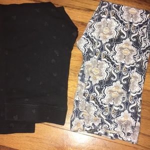 H&M and juicy couture leggings for toddlers